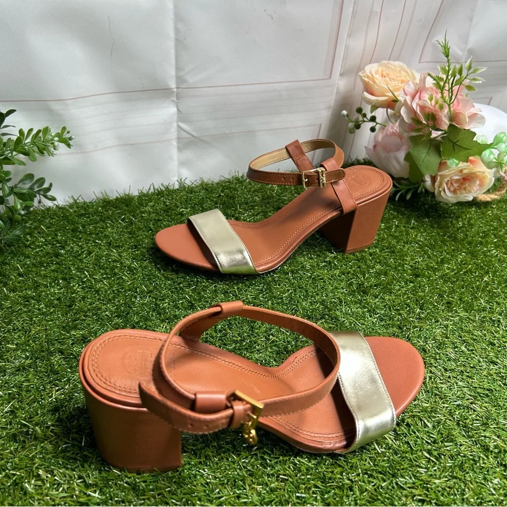 TORY BURCH Block Heel sandals women’s size 6.5
